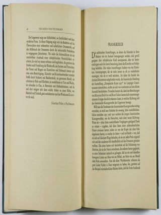Europ&auml;isches Kunstgewerbe: Berichte &uuml;ber die Ausstellung Europ&auml;isches Kunstgewerbe 1927. Von M.r.J. Brinkgreve, Leon Deshairs, Richard Graul, Karl Herain, H. Kienzle, Harry H. Peach, G&uuml;nther von Pechmann, ugust Schestag, Sigurd Schulty, Ernst Schwedeler-Mezer, Henry van de Velde. Mit 112 Tafeln.