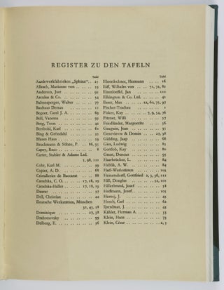 Europäisches Kunstgewerbe: Berichte über die Ausstellung Europäisches Kunstgewerbe 1927. Von M.r.J. Brinkgreve, Leon Deshairs, Richard Graul, Karl Herain, H. Kienzle, Harry H. Peach, Günther von Pechmann, ugust Schestag, Sigurd Schulty, Ernst Schwedeler-Mezer, Henry van de Velde. Mit 112 Tafeln.