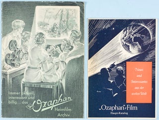 Item #19421 2 Rare Catalogs on "Ozaphan" Film. n/a