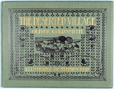 Item #19686 The Deserted Village. Oliver Goldsmith.