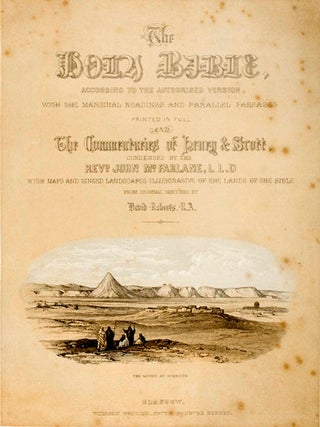 Item #19857 The Holy Bible, Containing the Old and New Testaments, according to the Authorized...