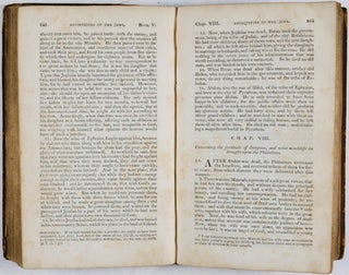 The Works of Flavius Josephus, the Learned and Authentic Jewish Historian and Celebrated Warrior. In four volumes, to which are added Three Dissertations Concerning Jesus Christ, John the Baptist, James the Just, God's Command to Abraham, &c. With an index to the whole and copperplates. (4 Volume Set)