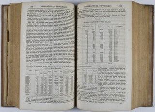Universal Gazetteer of the World, a Dictionary, Geographical, Historical and Statistical, of the various Kingdoms, States, Provinces, Cities, Towns, Forts, Harbors, Rivers, Lakes, Seas, Mountains &c, in the World. Articles relating to the United States have been very largely extended, embracing every county, with the elements of their population arranged in tables from the census of 1840, Also the census of 1850.