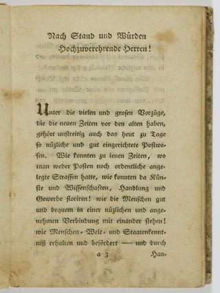 Geheime Briefe an die gesunde Vernunft. Etwas für lüsterne Leser (Secret Letters to Sanity. Something for the Sensual Reader)