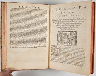 Il Decameron, Di nuovo ristampato, e riscontrato in Firenze con testi antichi, & alla sua vera lezione ridotto