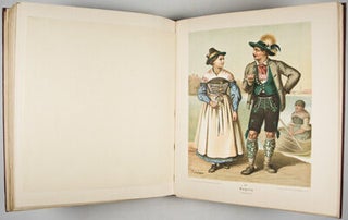 Deutsche Volkstrachten. Original-Zeichnungen mit erklärendem Text von Albert Kretschmer
