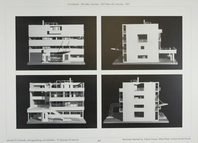 Le Corbusier 1887-1965. 40 Wohnhäuser / 40 Houses - Bauten und Projecte von  Le Corbusier / Buildings and Projects by Le Corbusier - Studienarbeiten 