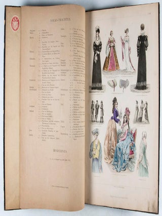 Bl&auml;tter f&uuml;r Kost&uuml;mkunde: Historische und Volks-Trachten nach Authentischen Trachten in Stahl gestochen von verschiedenen K&uuml;nstlern (Erstes Heft; 1.-12. Blatt)