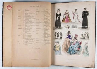Blätter für Kostümkunde: Historische und Volks-Trachten nach Authentischen Trachten in Stahl gestochen von verschiedenen Künstlern (Erstes Heft; 1.-12. Blatt)