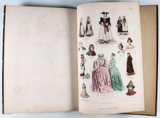 Blätter für Kostümkunde: Historische und Volks-Trachten nach Authentischen Trachten in Stahl gestochen von verschiedenen Künstlern (Erstes Heft; 1.-12. Blatt)