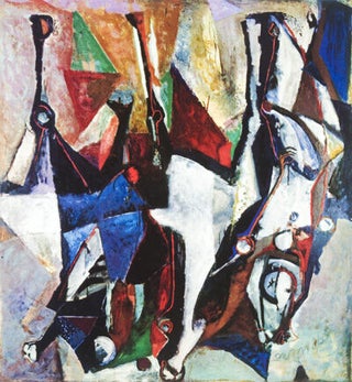Item #21795 The Sculpture of Marino Marini [WITH ORIGINAL SIGNED LITHOGRAPH). Eduard Trier,...