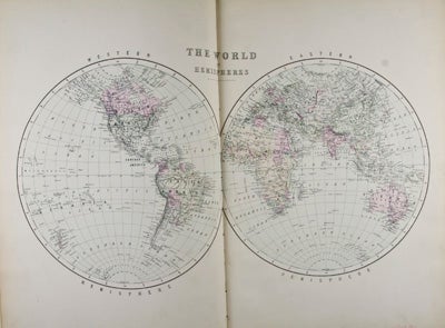 Item #21807 Bradley's Atlas of the World for Commercial and Library Reference. n/a.