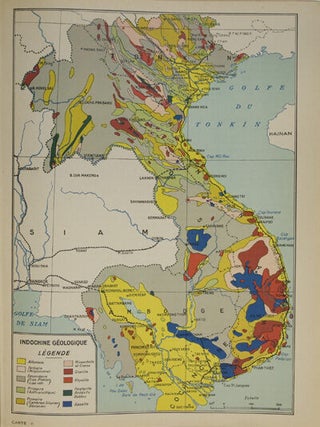 L'Union Indochinoise Francaise ou Indochine Orientale; Régions Naturelles et Geographie Economique