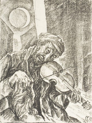 Item #22122 Musikalische Novellen. Mit fünf Original-Lithographien von Jacob Steinhardt....