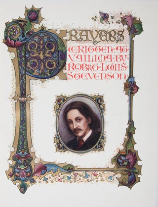 Item #22181 Prayers Written at Vailima. Robert Louis Stevenson