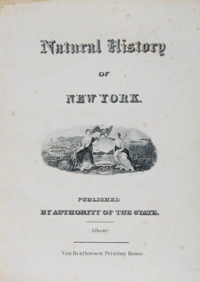 Item #22390 Natural History of New York; Geological Survey of New York: Paleontology- Volume IV, Part I. James Hall.