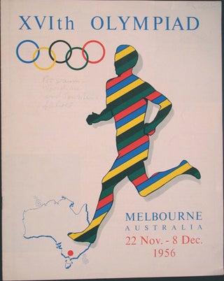 Item #22607 XVIth Olympiad Melbourne Australia 22 Nov. - 8 Dec., 1956 (Visitors guide). n/a