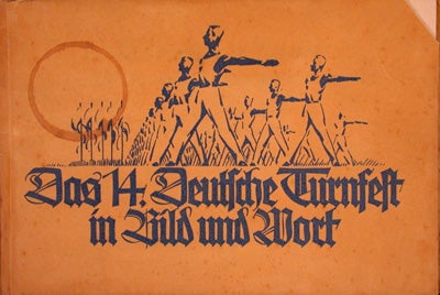 Item #22634 Erinnerungs-Album an das XIV. Deutsche Turnfest in Köln 1928 (Commemoration of the XIV. German Gymnastics Festival in Cologne 1928). P. F. Wiedemann, Fritz Winter.