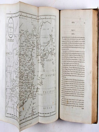 The Geographical Magazine, or New System of Geography. WIth Beautiful and Correct Views, Maps and Globes (complete in 2 vols.)