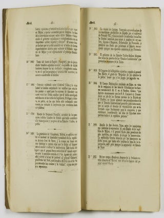 Efemérides Americanas Precedidas de un Bosquejo Histórico sobre el Descubrimiento la Conquista y la Guerra de la Independencia de la America Española (American Anniversaries Preceded by a Historical Sketch on the Discovery, Conquest, and War of Independence of Spanish America)
