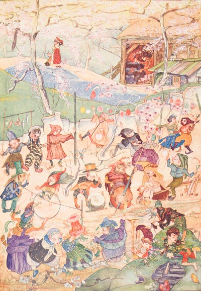 Item #22831 Christmas Tales of Flanders. Jean de Bosschere, illust.
