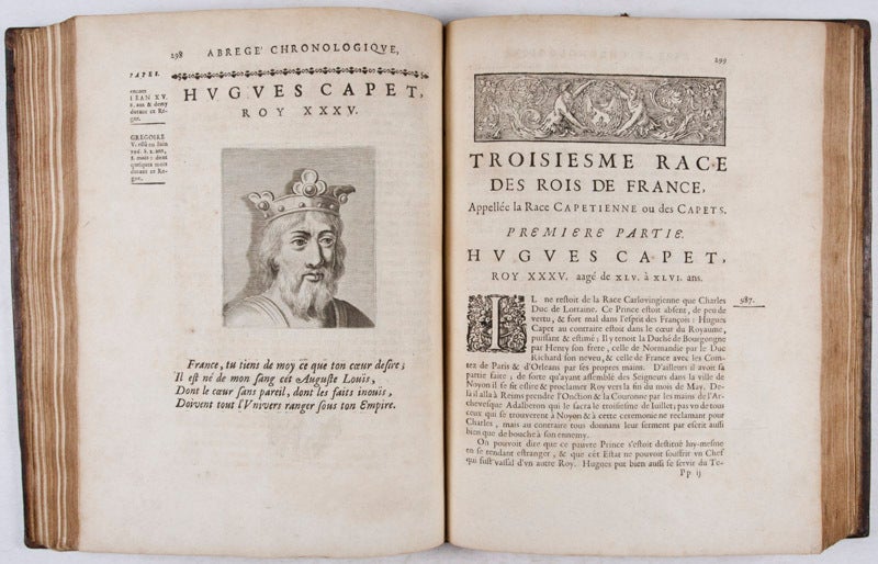Abregè Chronologique, ou Extraict de L'Histoire de France Complete