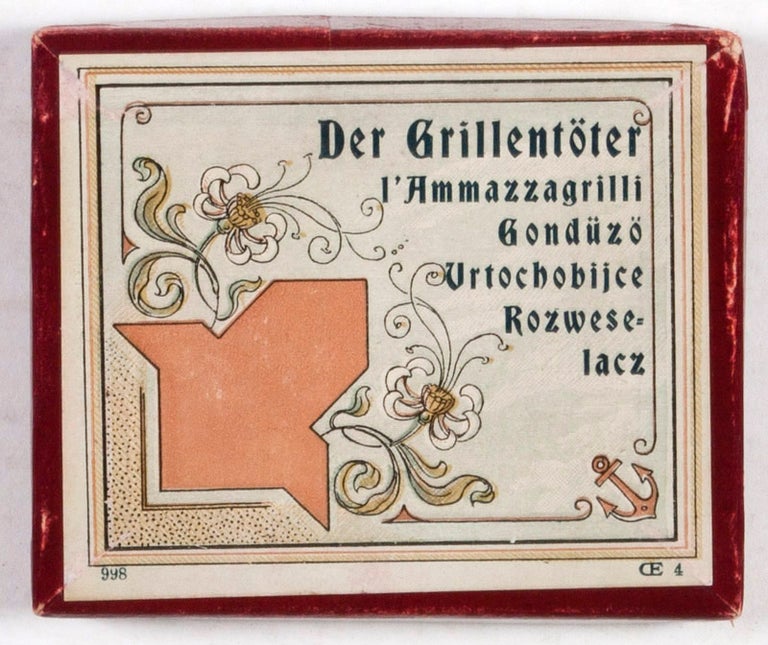 Item #23181 Der Grillentöter. I'Ammazzagrilli Gondüzö Urtochobijce Rozweselacz (Anchor Puzzle). Friedrich Ad. Richter, Co.