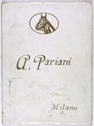 A. Pariani: Horse Saddles and Bridle Catalog