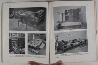 9 Original B/W Photographs by Adolf Lazi of Furniture Design by C. Adolf Rüdenauer [WITH] Moderne Bauformen: Monatsheft für Architektur und Raumkunst - Jahrgang XXIX (6. Heft, Juni 1930)