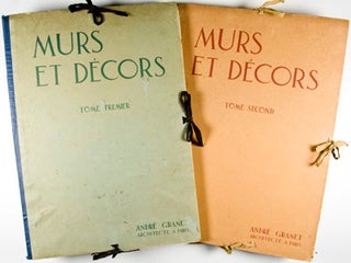 Murs et Décors. Complete in 2 vols.