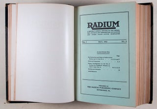 Radium. Vols. I-VII