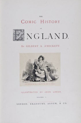 The Comic History of England. Illustrated by John Leech. 2-volume set (complete)