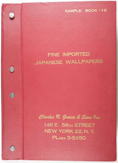 Item #23911 Fine Imported Japanese Wallpapers. Sample book #15. n/a.