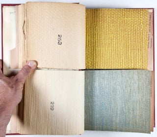 Fine Imported Japanese Wallpapers. Sample book #15