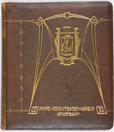 Item #23966 Liederbuch des Akad. Architekten Vereins-Stuttgart: Festgabe zum 35. Sitzungsfest 12. 13. & 14., II, 1904. n/a.