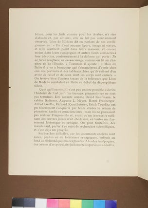 Hebraica: Documents D'Art Juif. Orfèvrerie. Peinture.