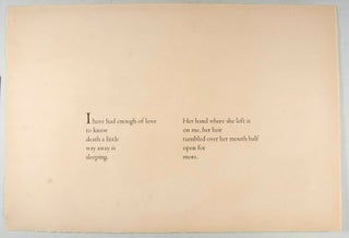 Two: Ten Lithographs by Arnold Belkin. Poems by Jack Hirschman. [SIGNED]
