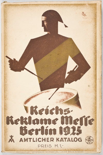 Item #24155 Amtlicher Katalog zur Reichs-Reklame-Messe 1925. Berlin 25. April bis 3. Mai. n/a.