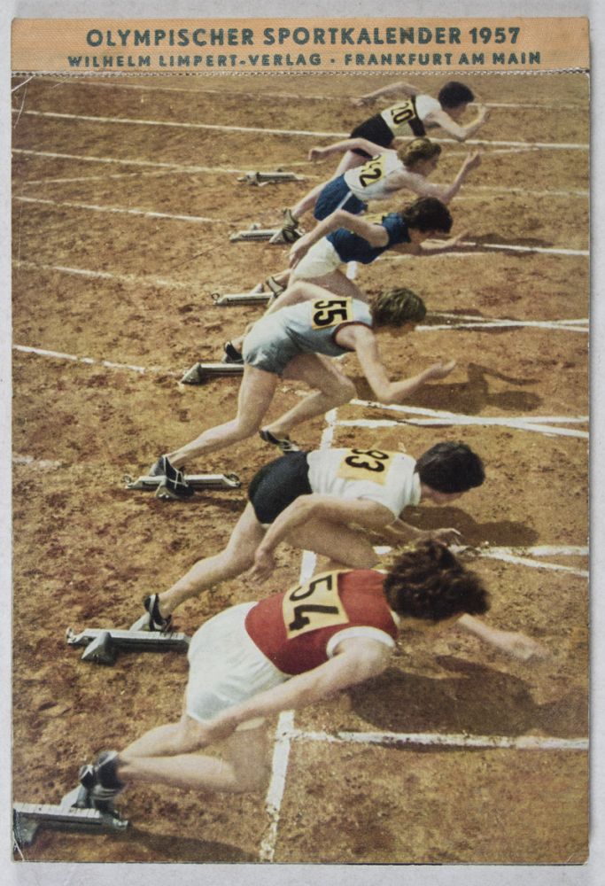 Item #24282 Olympischer Sportkalender 1957. n/a.