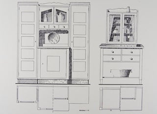 Item #24434 Vorbildliche Schlafzimmer- und Küchenmöbel. 40 Tafeln. W. Schliebener