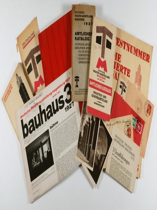 Item #24556 Deutsche Theater-Ausstellung Magdeburg May–October 1927. Includes Festnummer. Die...