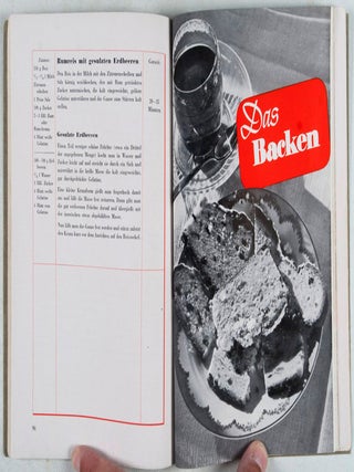 Junkers Kochbuch mit Briefen aus der Gas-Lehrküche