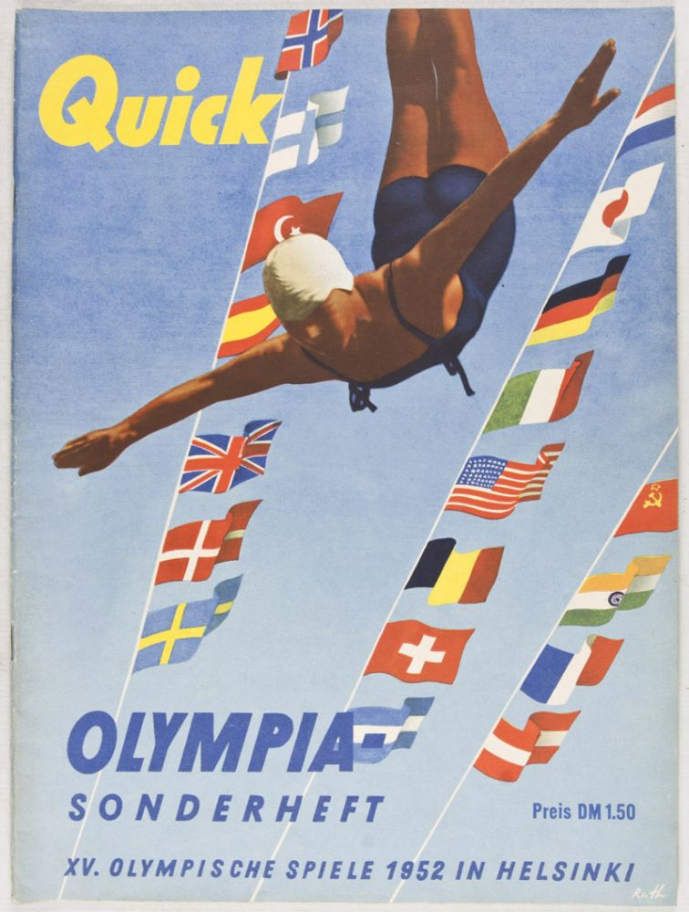 Item #24687 Quick Olympia-Sonderheft - XV. Olympische Spiele Helsinki 1952. n/a.