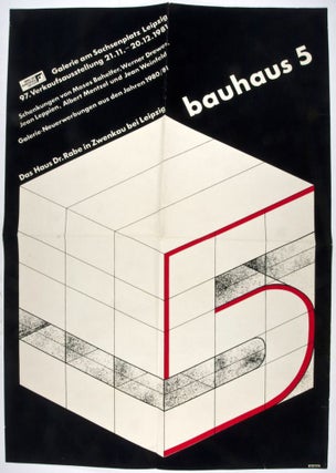 Item #24988 Two Original Bauhaus Exhibition Posters (5 & 6) Galerie am Sachsenplatz. n/a