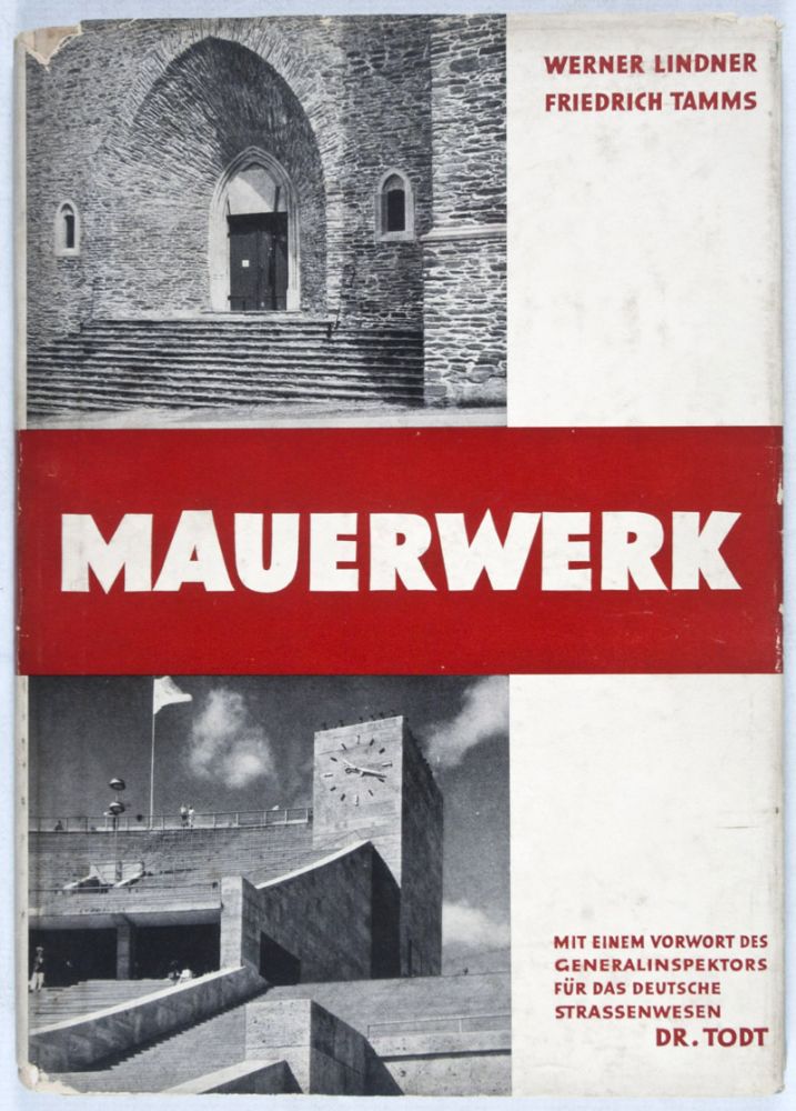 Item #25943 Mauerwerk. Werner Lindner, Friedrich Tamms.