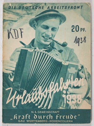 Item #25966 Urlaubsfahrten und Wanderungen 1938: Gau Württemberg-Hohenzollern. NS-Gemeinschaft...