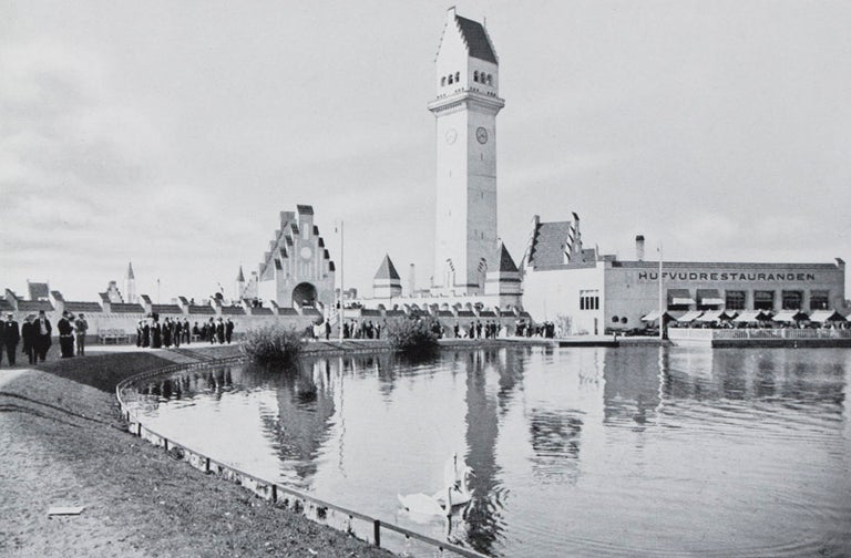 Item #26005 Baltiska Utställningens I Malmö 1914. Officiella Vyalbum. n/a.