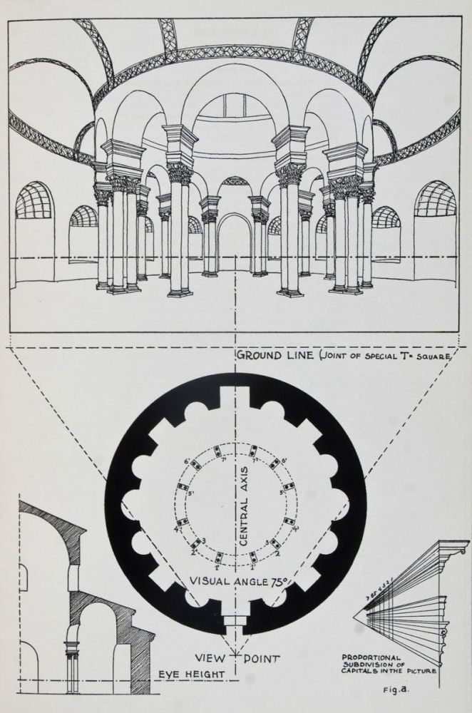 Item #26029 The New Perspective For The Architect: Solution of all problems without construction lines. Adolf Reile, Alfred Metscher.
