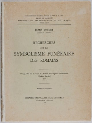 Recherches Sur Le Symbolisme Funéraire Des Romains