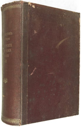 Geschichte der Juden in Rom (2 volumes in one)